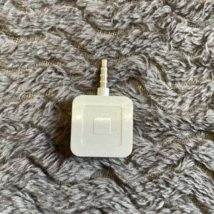 The square credit card, phone jack white works fine install app and go